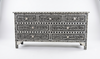 Black Mother of Pearl Inlay 7 Drawer Chest of Drawers