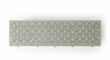 Handcrafted Grey Bone Inlay 9 Drawer Chest with Brass Legs