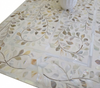 Handcrafted Mother of Pearl Inlay 7 Drawer Chest – White Floral Design