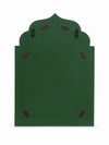 Handcrafted Green & White Bone Inlay Mehrab Wall Mirror Frame